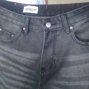 GREENLIGHT Black and Stripe Jeans